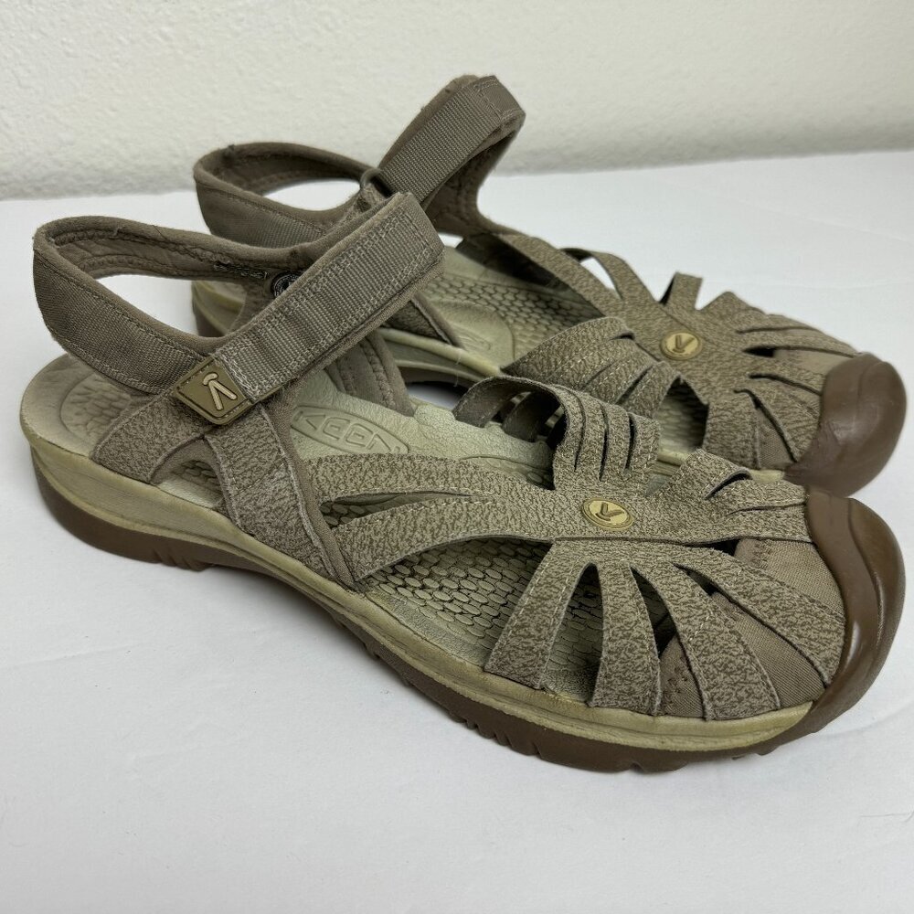 Keen Sandal Gargoyle Raven Hiking Trail Comfort  Anatomic Footbed Size 9